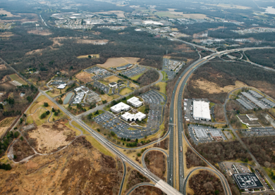 Aerial view of Princeton Pike