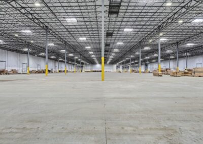 Interior warehouse of 1017 Corporate Park Drive - Mebane facility