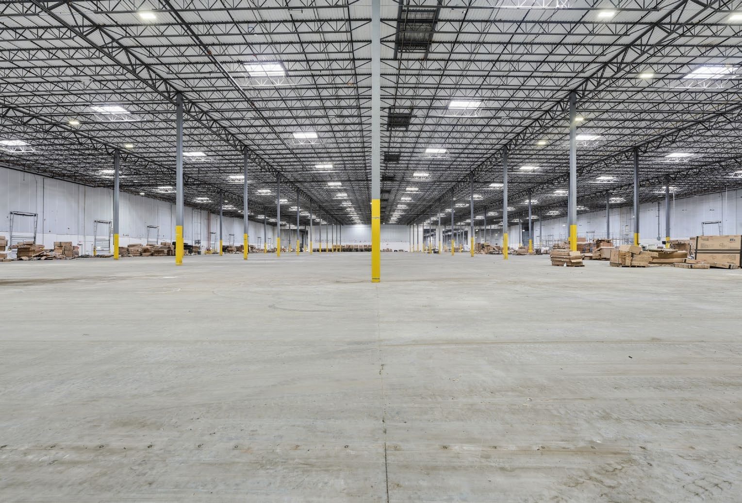 Interior warehouse of 1017 Corporate Park Drive - Mebane facility